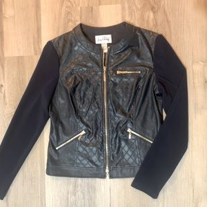 Joseph Ribkoff Faux Leather Jacket